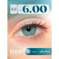 Контактные линзы Optosoft Tint (1 линза) -6.00 R.8.6 Aqua (аква)