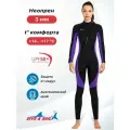 Гидрокостюм женский длинный неопрен 3 мм для плавания 2024