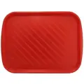 Поднос, 35×47 см, цвет красный
