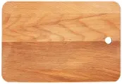 Доска разделочная из цельного дерева бука Мамсиров 30x21x1,8 см
