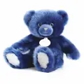 Мишка с блестками синий 30 см Doudou et compagnie, Франция, La Peluche