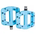 Педали нейлоновые ZTTO Nylon Flat, голубые