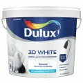 Краска для стен и потолков водно-дисперсионная Dulux 3D White матовая база BW 2,5 л