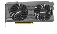 Видеокарта INNO3D GeForce RTX 3060 TWIN X2 OC (N30602-08D6X-11902130) - PCI-E 4.0, 8 ГБ, GDDR6, 128 бит, DisplayPort x3, HDMI, GPU 1320 МГц