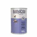 Buddy&Sol Premium для собак всех пород с индейкой и яблоком, в консервах - 410 г х 6 шт