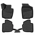 Коврики 3D SKODA Rapid, 2013-2020, 2020-, 4шт. (полиуретан) / Шкода Рапид