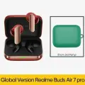 Новый realme buds air 7 Pro global version, Red + Green Case