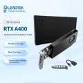 LEADTEK NVIDIA RTX A400 4GB GDDR6, Professional Graphics Card for Desktop Design, Multi-Screen Output, Enterprise