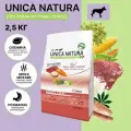 Сухой корм для собак крупных пород UNICA Natura, с олениной, рисом и морковью, 2,5 кг