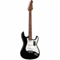 SAGA SMF1314BK - Электрогитара Stratocaster с чехлом, цвет черный