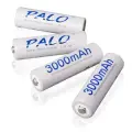 Аккумуляторы AA PALO PL-AA3000x4 (NiMH, 1.2V, 3000mAh) низкий саморазряд, упаковка 4шт.