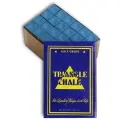 Мел для бильярда Triangle Tweeten Blue, синий, 72 шт.