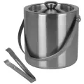 Ведёрко и щипцы для льда делюкс, 15х15.5 см, Koopman International A12400310