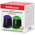 ErichKrause Точилка электрическая Spiral с контейнером 44502 ассорти 1 шт.