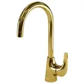 Смеситель для кухни золото латунь Sauer 7107 WasserKRAFT