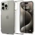 Чехол Spigen на Apple iPhone 15 Pro Max (ACS06567) Ultra Hybrid / Спиген чехол для Айфон 15 Про Макс накладка, противоударный, с защитой камеры, прозрачный матовый