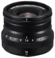 Объектив премиум Fujifilm XF16mm f/2.8 R WR Black, широкоугольный