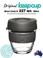 Кружка для чая и кофе с собой стеклянная Keep Cup Brew S 227 мл Nitro с крышкой