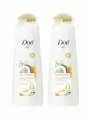 Dove Бальзам-ополаскиватель Nourishing Secrets Восстановление с куркумой и кокосовым маслом, 350 мл, 2 шт