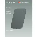 Внешний аккумулятор COMMO NODE 3, с поддержкой беспроводной зарядки MagSafe Qi, 3000 мАч, серо-зелёный