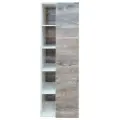 Шкаф-колонна COMFORTY Турин 45 дуб бежевый
