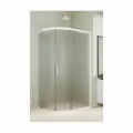 Душевой уголок GuteWetter GWMPKB018RB 105x95x200 см, цвет фурнитуры белый матовый, цвет стекла матовый, стекло закаленное 6 мм, открывание двери левое/правое 4698032688455