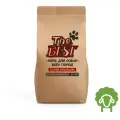 Корм для собак THE BEST, баранина с рисом, суперпремиум, для всех пород (крупная гранула 18мм) 15 кг