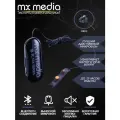 Микронаушник беспроводной капсульный MXMEDIA Black Box Ultra MAX с 2 микрофонами (встроенный и подключаемый с кнопкой-пищалкой)