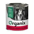 Organiх консервы для собак с говядиной и черникой - 750 г х 6 шт