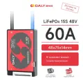 DALY BMS 60A Lifepo4 15S 48B с датчиком температуры Поддержка непрерывного тока 60A BMS для литиевых батарей.