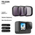 TELESIN Compatible with GoPro 12 ND Filter, Compatible with GoPro 11 10 9 Filters, ND8/16/32 Neutral Density Filter Set