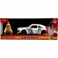 Машинка JADA 1:24 Toyota supra Plymouth Nissan skyline gtr R35 350Z Mazda RX7 Mitsubishi Lancer Eclipse Fast and Furious hello kitty alloy car model