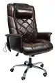 Офисное массажное кресло EGO PRIME EG1003 Шоколад (Арпатек)