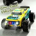 Радиоуправляемая машинка, внедорожник 2WD 1:20 с светодиодными фарами - жёлтый