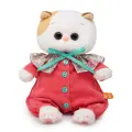 Мягкая игрушка BUDI BASA Ли-Ли BABY, в комбинезоне с воротником в цветочек 20см