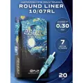 Картриджи для тату и татуажа WJX Ultra Round Liner 1007RL 0.30 мм, 20 штук