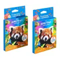 Набор из 2-х блистеров Панини ANIMALI / МИР ЖИВОТНЫХ. Яркость цветов в эко упаковке