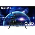 48 Телевизор SAMSUNG 4K S90D QE48S90DAEXCE, OLED, Ultra HD, Tizen Smart TV, черный графит, 2024