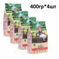 Zillii 5658140 Light/Sterilized Cat сухой корм для стерилизованных кошек с избыточным весом Индейка с Уткой 400г (4 штуки)
