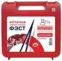Аптечка первой помощи автомобильная ФЭСТ, футляр полистирол, состав - по приказу № 1080н, 2124, 607678