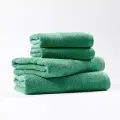 Полотенце банное махровое Ночь Нежна набор махровые 4 шт. зеленый
