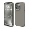 Elago для iPhone 15 Pro чехол Soft silicone (Liquid) Medium Gray