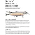 Воблер Rapala Shadow Rap Shad SDRS09-EB