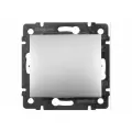 Legrand Переключатель одноклавишный трёхполюсный Legrand Valena 10А 400В безвинтовые зажимы алюминий 770103