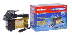 Компрессор автомобильный 35л/мин. 10атм. 14А 12V в прикуриватель (сумка) MEGAPOWER MEGAPOWER Automotive арт. M14001