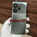 Крышка для Realme GT 6 оригинальная (заднее стекло) цвет: Зелёный / Зеленый туман
