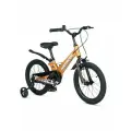 Велосипед детский Maxiscoo Space Стандарт 16 (2025), рама магниевый сплав, цвет Оранжевый Топаз