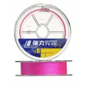 Плетеный шнур Major Craft Dangan Braid PEX8 150m (розовый) DBE8-150/0.6PK