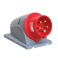 Стационарная вилка IEK ССИ-525 32А-6ч/200/346-240/415В 3Р+РЕ+N IP44 MAGNUM PSN52-032-5