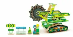 Деревянный конструктор Robotime Строительная техника - Горнодобывающий комбайн VC406